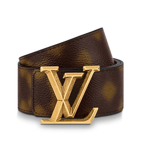 LV Pyramide This Is Not MNG 40MM Reversible Belt 